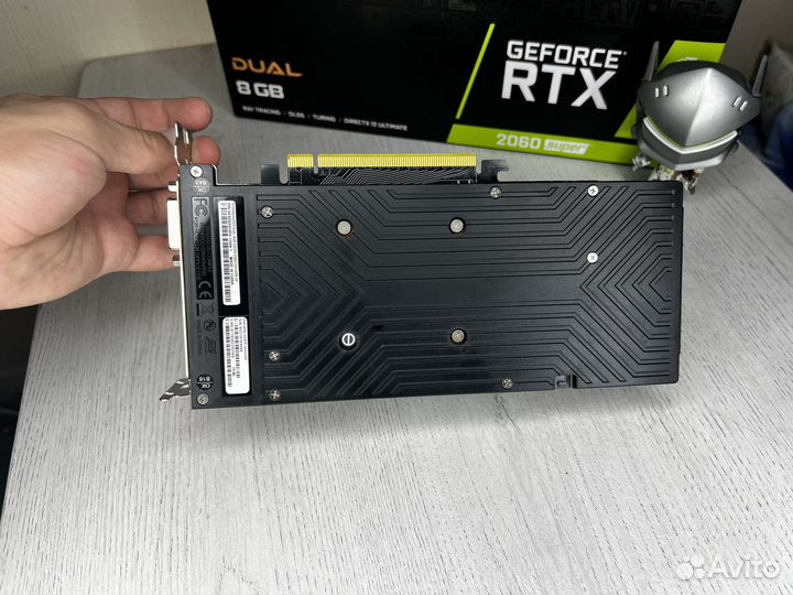 RTX 2060 Super 8Gb Palit Dual (Как 3060)