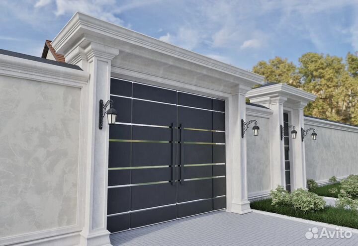 Кованные ворота