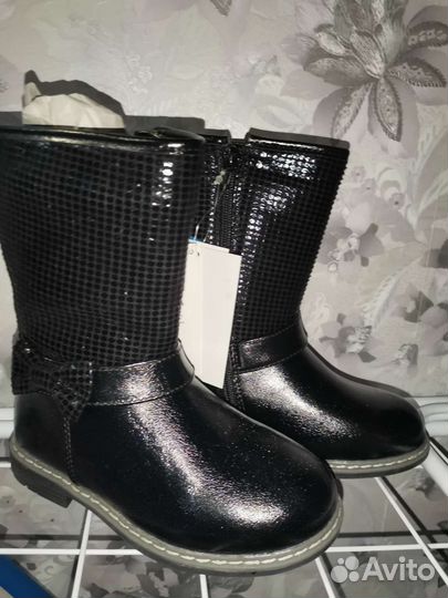 Сапоги для девочки 28