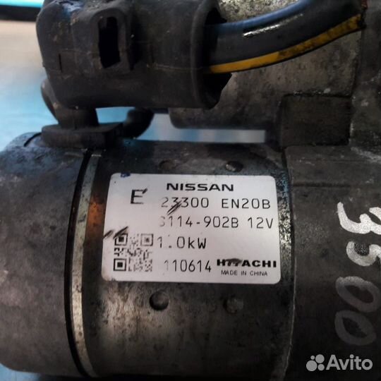 Стартер Нисан Кашкай J10 рестайлинг 10-14гг