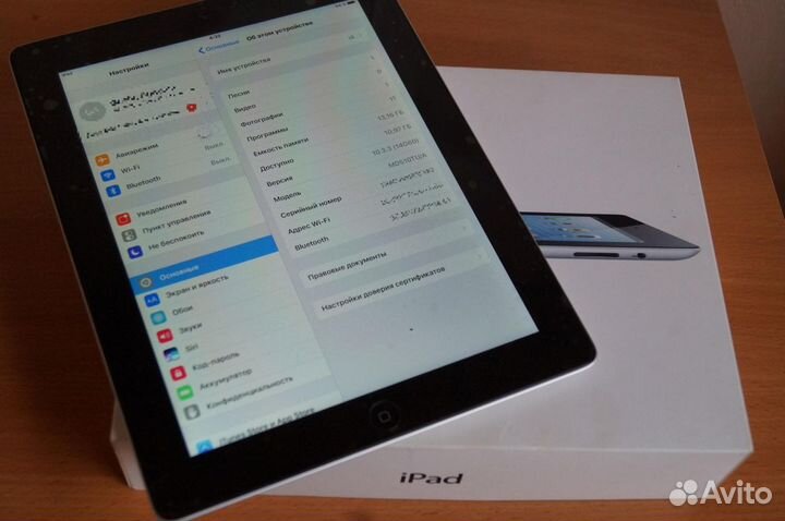 Apple iPad 4 16Gb Wi-Fi MD510TU/A (A1458)