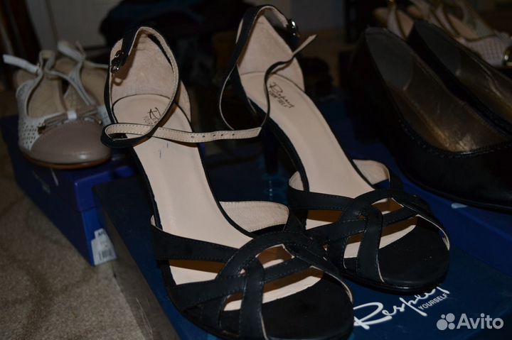 Туфли кожаные женские respect под ремонт новые