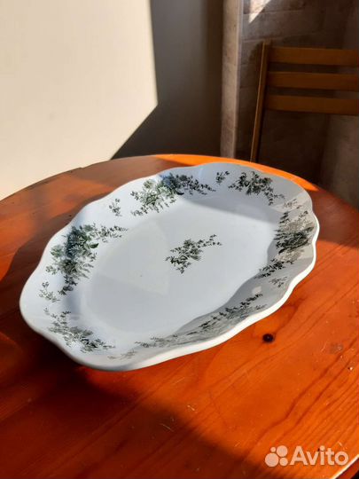 Блюдо Товарищества М.С. Кузнецова