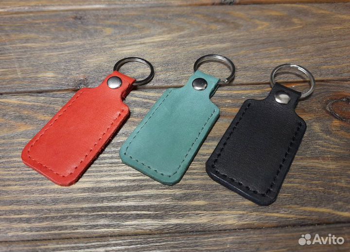 Кожаный чехол для rfid брелоков