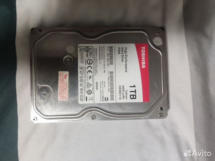 Жесткий диск Toshiba 1TB