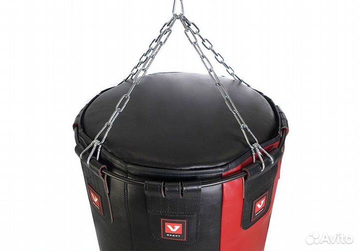 Груша боксерская «Конус Гигант», натуральная кожа