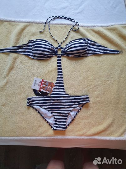 Купальник женский слитный 46 48 новый