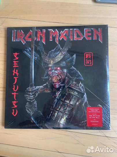 Виниловая пластинка Iron Maiden. Senjutsu (3 LP)
