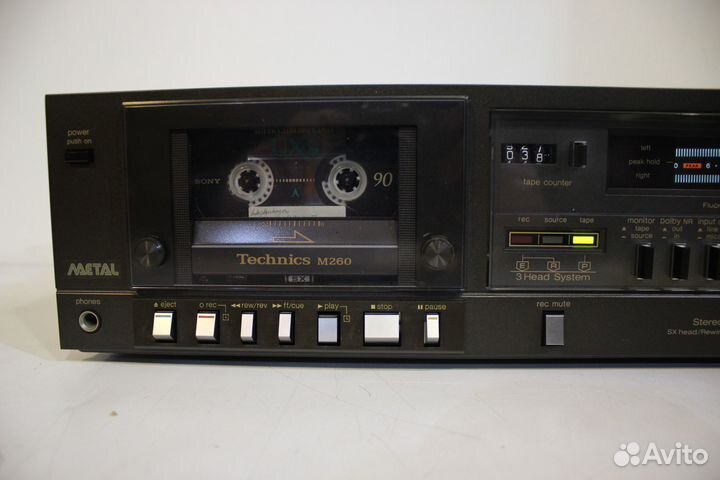 Technics RS-M260 Трехголовая кассетная дека Japan