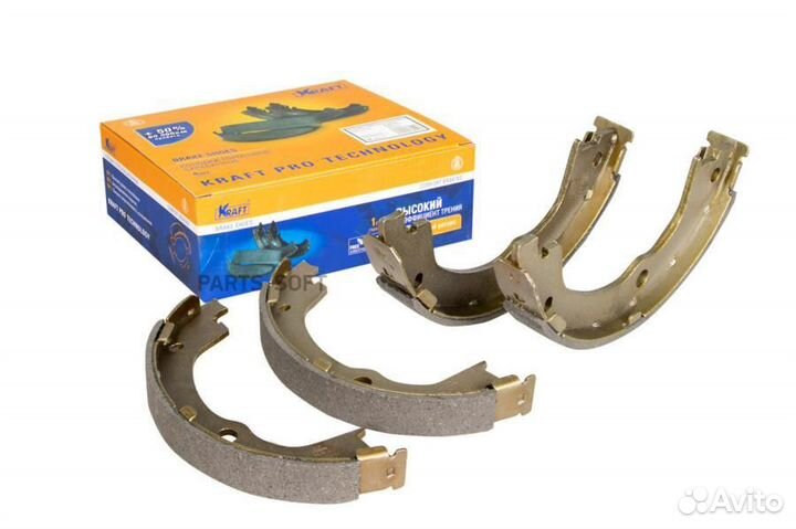 Kraft KT091508 Колодки тормозные GM captiva/antara