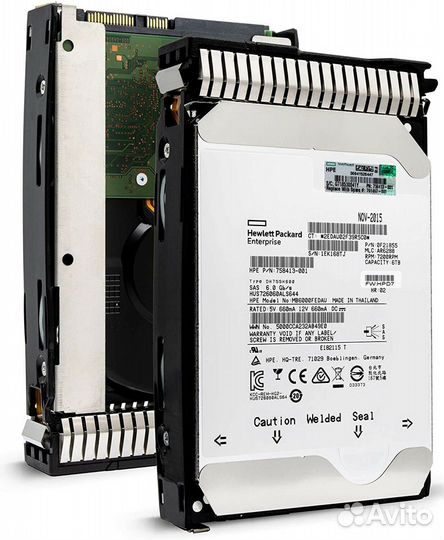 Жесткий диск HP 6Tb MB6000fedau SAS 3.5