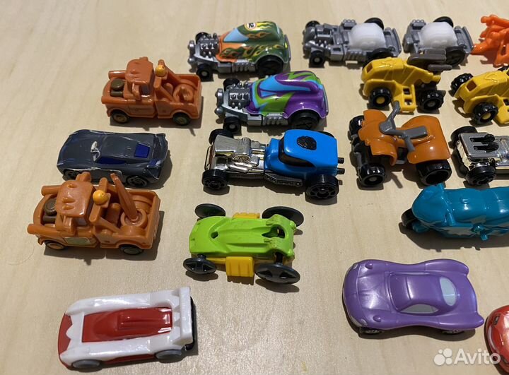 Машинки от киндер сюрприза