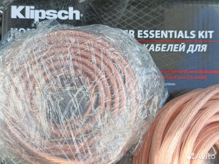 Klipsch 5,3 метра акустич кабель оригинал новый