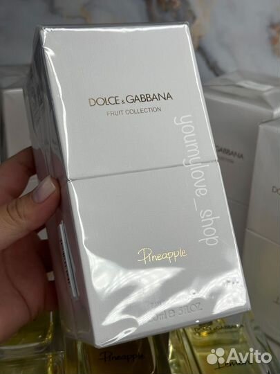 Dolce & Gabbana fruit collection : lemon, orange