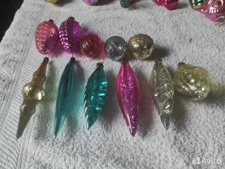 Елочные игрушки СССР льдинки цена за всё