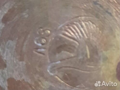 Латунный таз для варенья