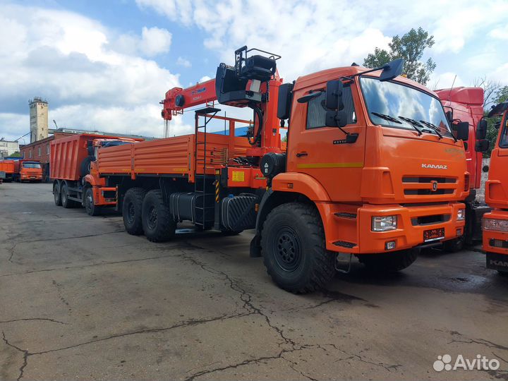 КАМАЗ 43118 с КМУ, 2024