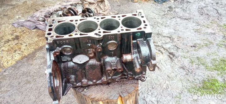 Блок цилиндров f16d3 Дэу нексия