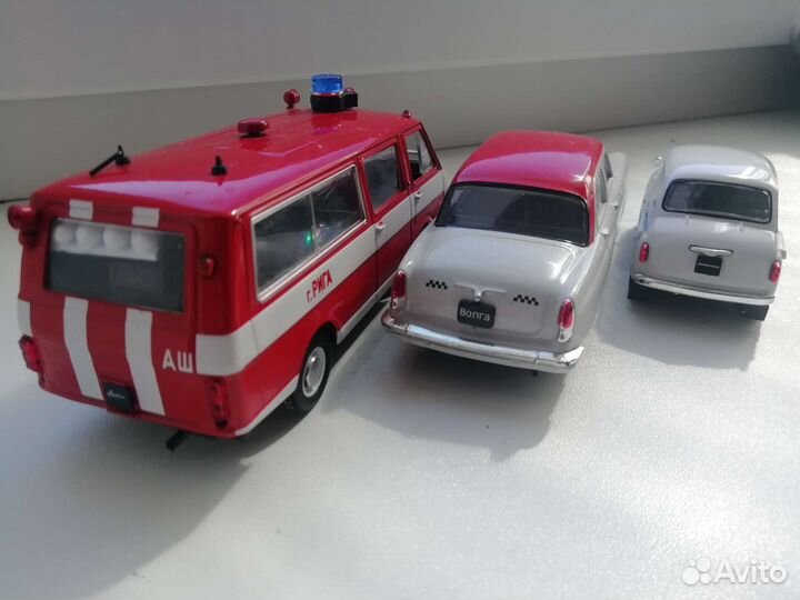 Модель автомобиля заз965а, Газ 21Т такси, Раф