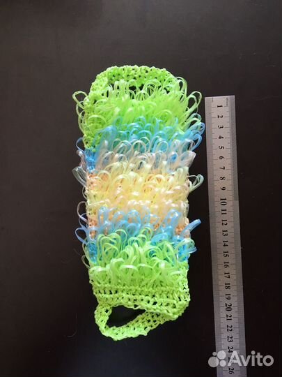 Мочалка ручной работы