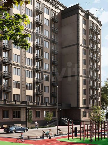 3-к. квартира, 107,6 м², 9/12 эт.