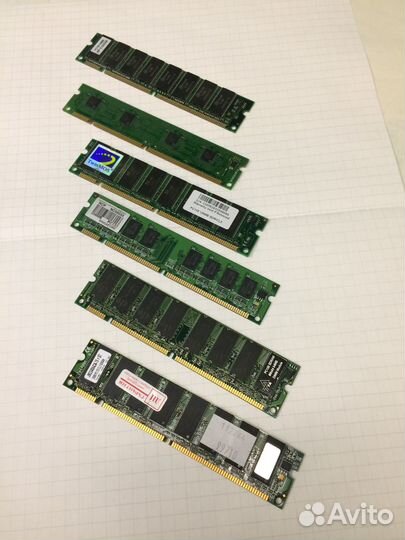 Ретро оперативная память dimm sdram 32Mb
