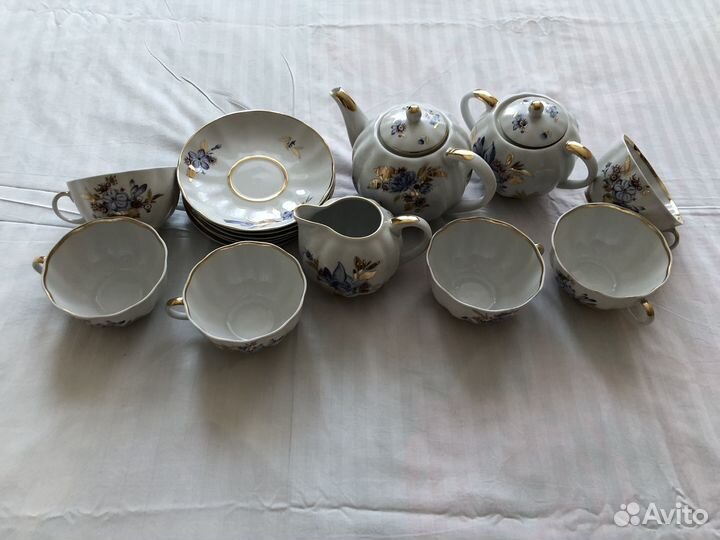 Сервиз чайный лфз Золотой листок