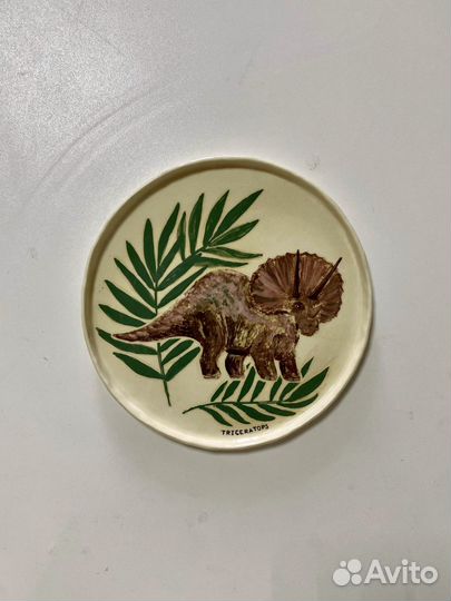 Тарелка ручной работы керамика