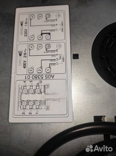 Варочная индукция панель Electrolux IP 6453KF Б/У