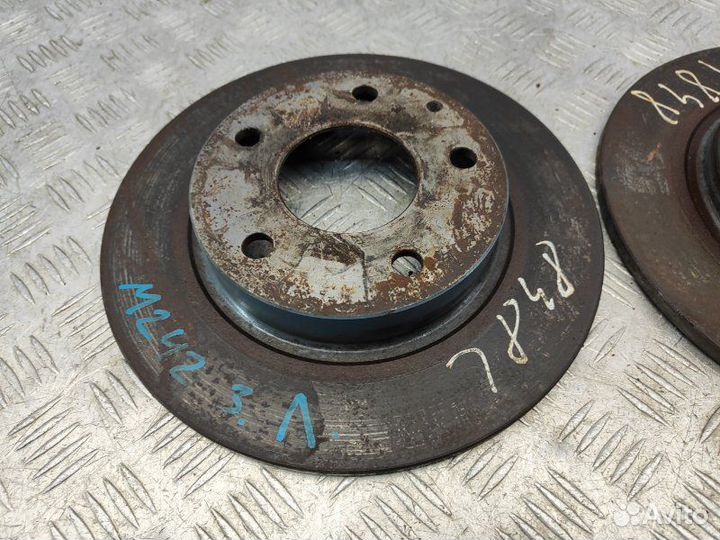 Диск тормозной задний Mazda Mazda 3 BM 2.0 PE-VPS