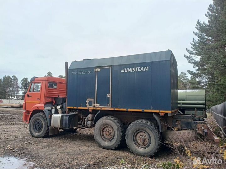 Передвижная парообразующая установка камаз 43118-5