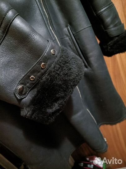 Дубленка selected merino 50 р натуральная