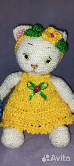 Кошечка ручной работы