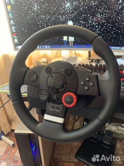 Игровой руль Logitech Driving Force GT