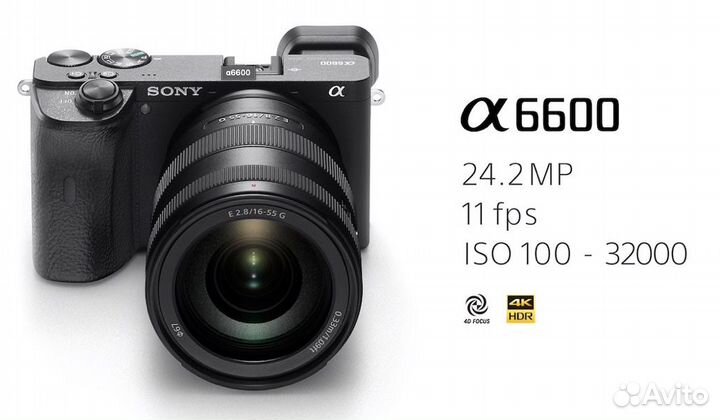 Sony Alpha ilce-6600 Body