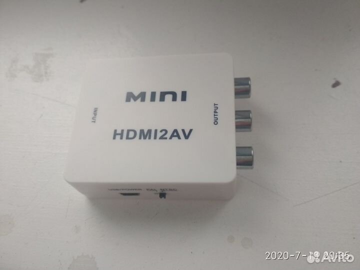 Переходник hdmi-rca, rca-hdmi, rca-vga