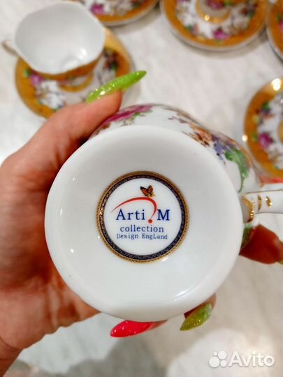 Чайный набор фарфор