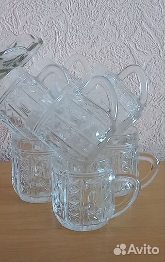 Фруктовница на ножке, хрусталь СССР