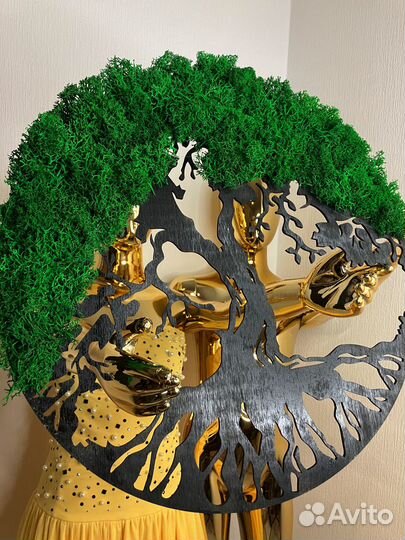 Большая Картина Дерево Жизни 30 см Ручная работа