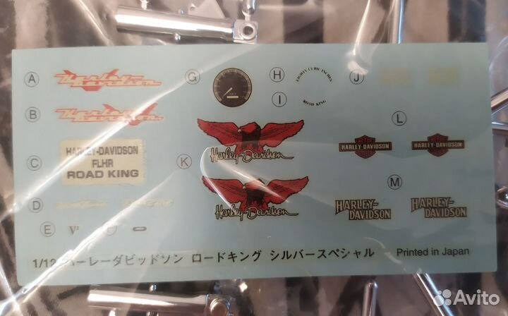 1/12 мотоциклы Harley-Davidson