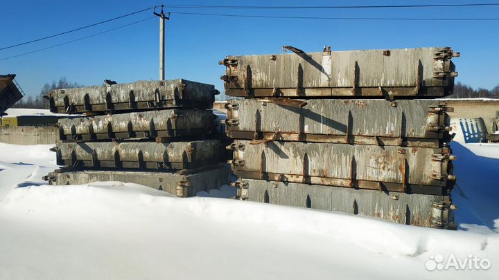 Формы для изготовления бордюров