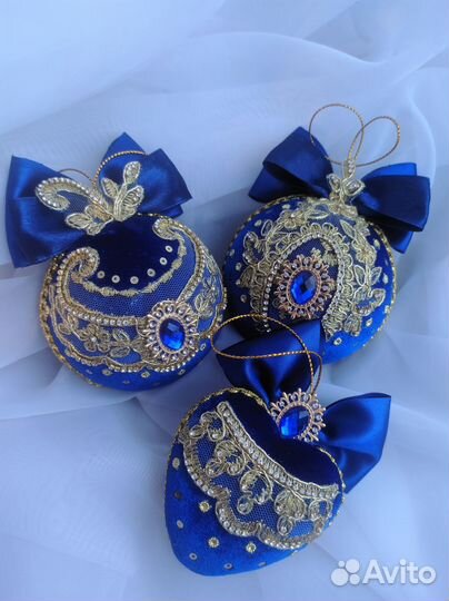 Ëлочные шары ручной работы