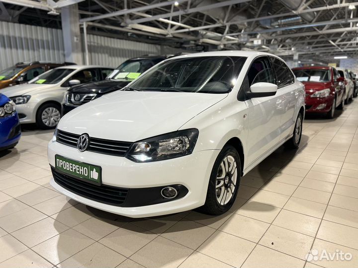 Volkswagen Polo 1.6 МТ, 2013, 155 000 км