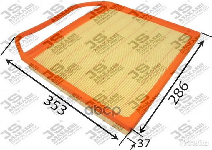 Фильтр воздушный A0464 JS Asakashi