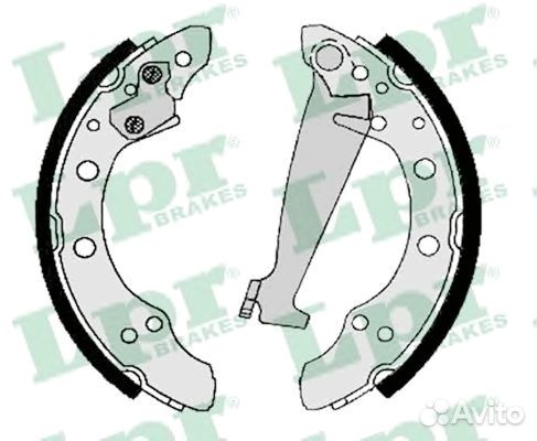 Колодки тормозные барабанные