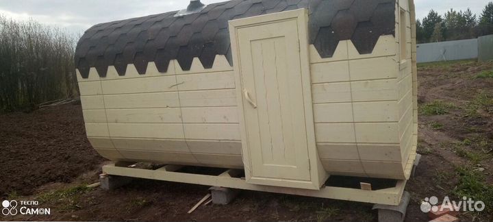 Бани-бочки под ключ