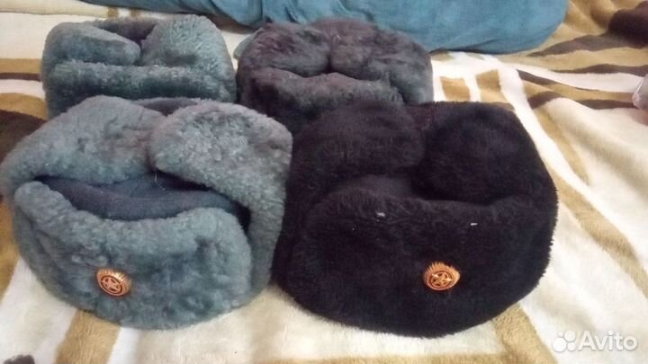 Шапка ушанка военная