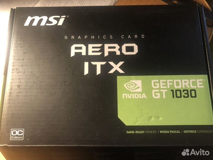 Msi geforce gt 1030