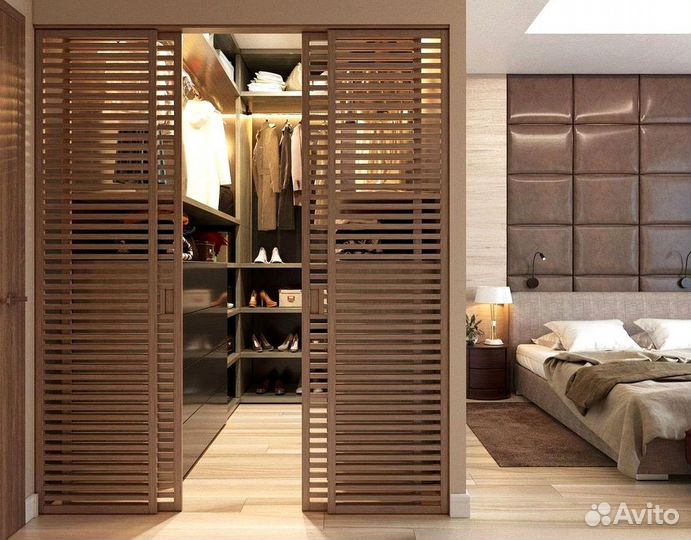 Сдвижные двери, перегородки