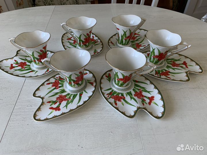 Чайный сервиз Yamasen gold collection Япония Japan